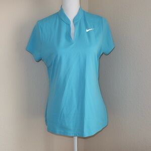 Nike Women's Aqua Short Sleeve Top